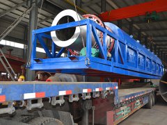 湖南郴州外加熱回轉窯客戶現場